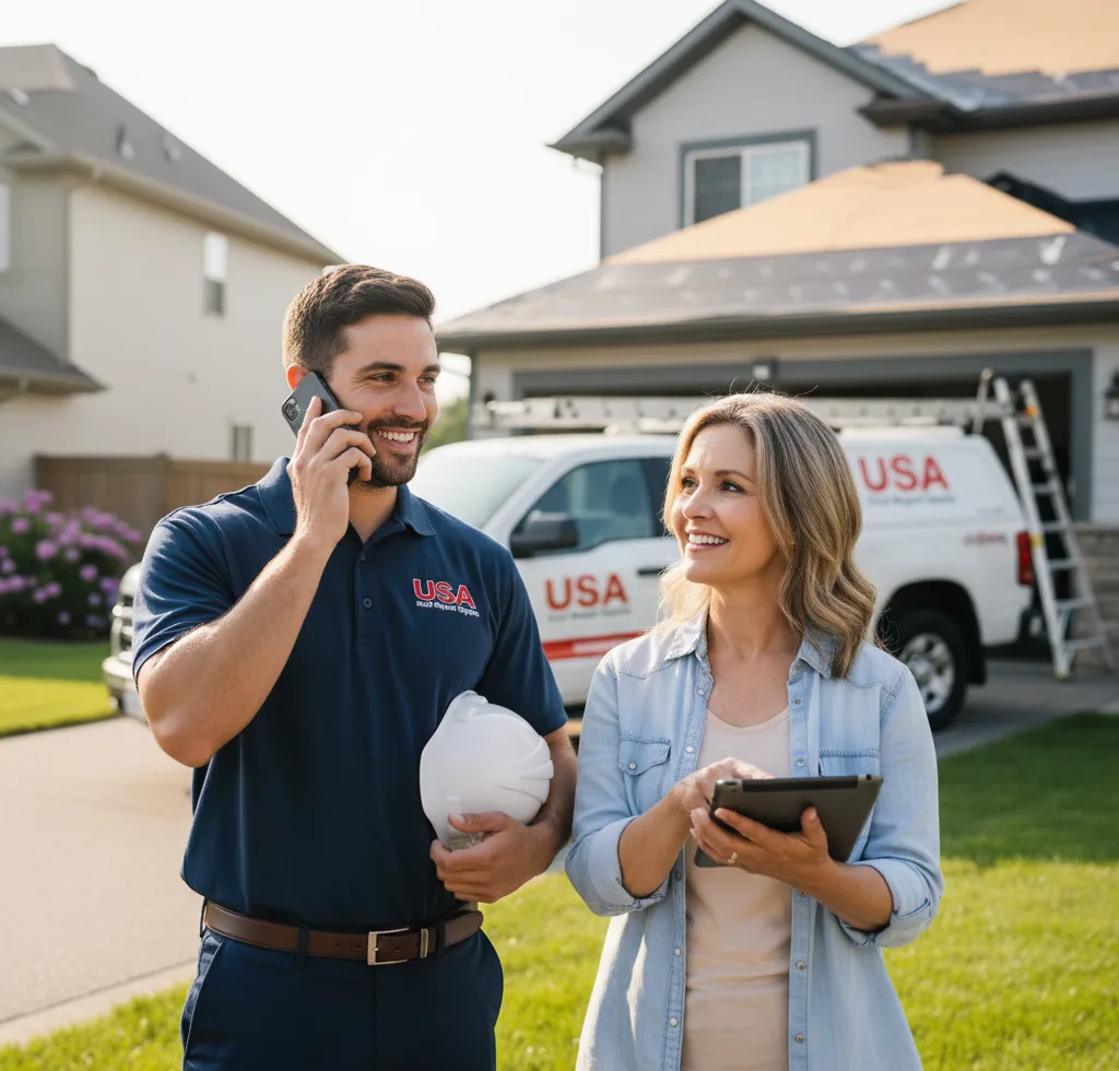 USA Roof Repair Experts customer support in Modena